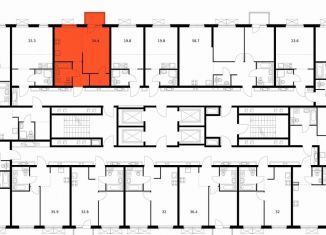 Продаю 1-ком. квартиру, 34.7 м2, Екатеринбург, жилой комплекс Исеть Парк, 4, метро Геологическая