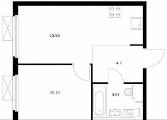 Продажа 1-ком. квартиры, 34 м2, Москва, метро Мичуринский проспект