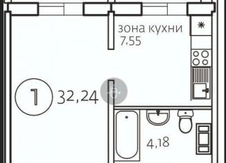 Продажа 1-ком. квартиры, 32.2 м2, Челябинск, Курчатовский район