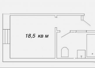 Продажа квартиры студии, 18.5 м2, Москва, Шелепихинское шоссе, 17к1, Пресненский район