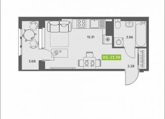 Продажа квартиры студии, 23.4 м2, Архангельская область