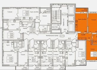 Продам двухкомнатную квартиру, 66.8 м2, Уфа, улица Валерия Лесунова, 18, ЖК Акварель