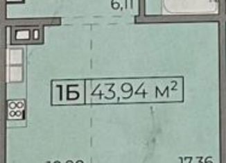 Продам 2-ком. квартиру, 42 м2, Иркутск, Байкальская улица, 89