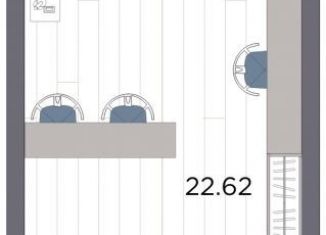 Продажа квартиры студии, 26.7 м2, Санкт-Петербург, Красногвардейский район, Магнитогорская улица, 51литЗ