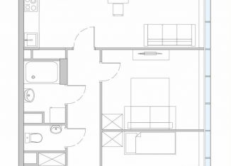 Продаю 2-ком. квартиру, 52.7 м2, Зеленоград