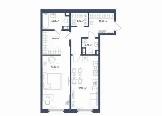 Продаю 1-ком. квартиру, 64.9 м2, Санкт-Петербург, метро Фрунзенская