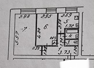 2-ком. квартира на продажу, 45 м2, Иркутск, Трудовая улица, 75