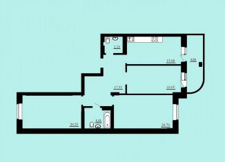 Продается 3-комнатная квартира, 102.3 м2, Новосибирск, Заельцовский район, улица Дуси Ковальчук, 238