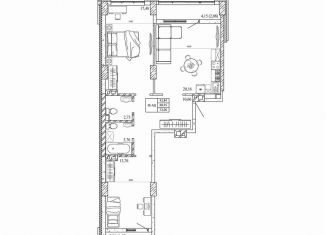 Продам 3-ком. квартиру, 72.1 м2, Ростов-на-Дону, проспект Стачки, 200с2