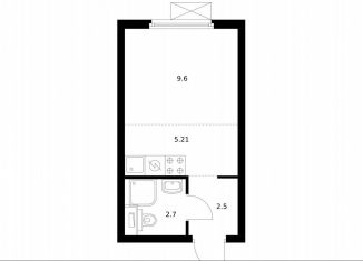 Продается квартира студия, 20 м2, Москва, Южнопортовый район