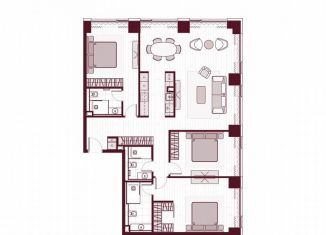 Продаю 4-ком. квартиру, 129.5 м2, Москва, Ленинградский проспект, 37/1