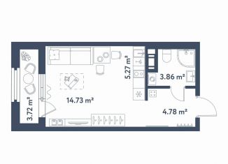 Продаю квартиру студию, 30.5 м2, Санкт-Петербург, метро Фрунзенская