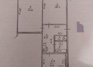 Продается 2-ком. квартира, 49 м2, Татарстан, улица Хусаина Мавлютова, 25