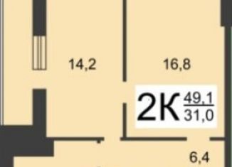 Сдается в аренду 2-ком. квартира, 54 м2, Москва, Кавказский бульвар, 20