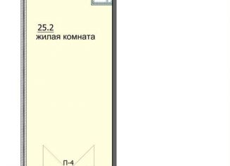 Продается квартира студия, 42.2 м2, Пензенская область, улица Яшиной, 8