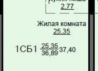 Квартира на продажу студия, 37.4 м2, Щёлково, жилой комплекс Соболевка, к8