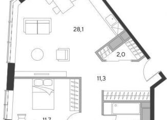 Продам 2-комнатную квартиру, 77.3 м2, Москва, ЦАО